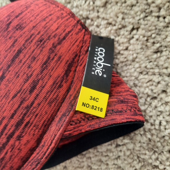 NWT Coobie 34 C Bra..  Padded Underwire, removable straps. - Picture 2 of 4